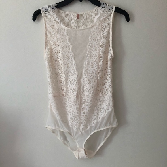 NWOT ThirdLove Sea Salt lace bodysuit - Picture 2 of 7